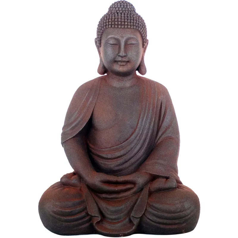 Grand bouddha en magnésie 68 cm
