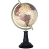 Globe terrestre vintage en métal Malraux