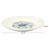 Assiette en porcelaine Cottage 20 cm (Lot de 6)