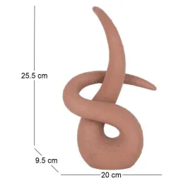 Statue en résine Art knot