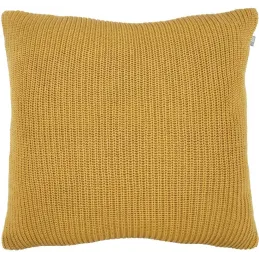Coussin en coton velours côtelé Lines
