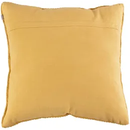 Coussin en coton velours côtelé Lines