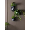 Jardinière murale en céramique marbrée 15 x 7 cm