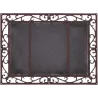 Paillasson antique en coco et fonte