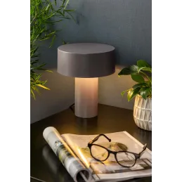 Lampe à poser en métal Tubo