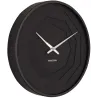 Horloge ronde en bois Origami 30 cm