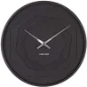 Horloge ronde en bois Origami 30 cm