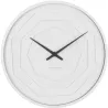 Horloge ronde en bois Origami 30 cm
