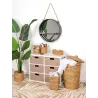 Boîte à mouchoirs en rotin