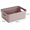 Boite de rangement Sigma home Box 24L