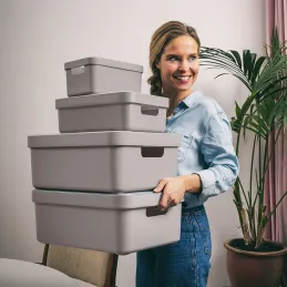 Boite de rangement Sigma home Box 32 L