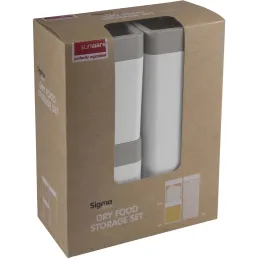 Set de 3 boîtes de conservation Sigma Home Dry food