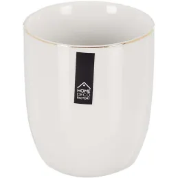 Tasse en porcelaine liseré doré 18 cl