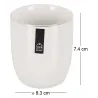 Tasse en porcelaine liseré doré 18 cl