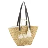 Sac en jonc Madame 