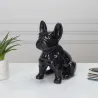 Bouledogue en céramique assis 30 cm