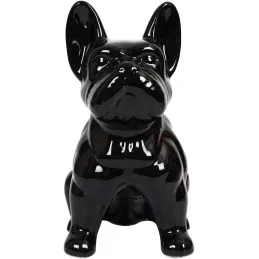 Bouledogue en céramique assis 30 cm