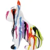 Bouledogue en céramique assis 20 cm