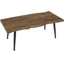 Table basse en bois et métal Forest