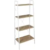 Etagère en bois et métal 60 x 32.5 x 148 cm Nina