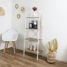 Etagère en bois et métal 60 x 32.5 x 148 cm Nina