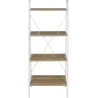 Etagère en bois et métal 60 x 32.5 x 148 cm Nina