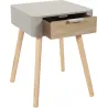 Chevet en bois 1 tiroir Zoran