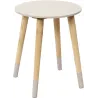 Tables gigognes bicolores Scandi (Lot de 2)