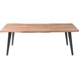 Table extensible plateau en bois 6 à 8 personnes Forest