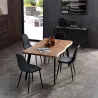 Table extensible plateau en bois 6 à 8 personnes Forest