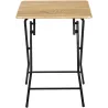 Table d'appont plateau en bois ULM