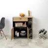 Meuble desserte de cuisine en bois Chef