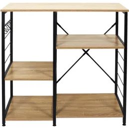 Etagère de cuisine en bois et métal Stan