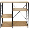 Etagère de cuisine en bois et métal Stan