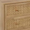 Commode en bois 3 tiroirs Bali