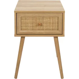 Chevet en bois 1 tiroir Bali