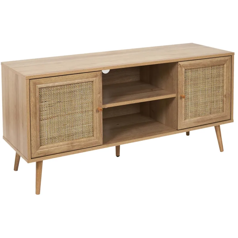 Meuble TV en bois 2 portes Bali