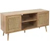 Meuble TV en bois 2 portes Bali