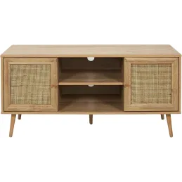 Meuble TV en bois 2 portes Bali