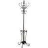 Porte manteau perroquet métal vieilli