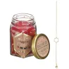 Bougie parfumée en bocal avec bijou surprise