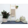 Panier rond jonc de mer (Lot de 3)