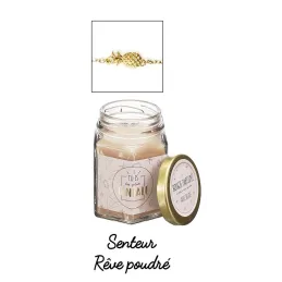 Bougie parfumée en bocal avec bijou surprise