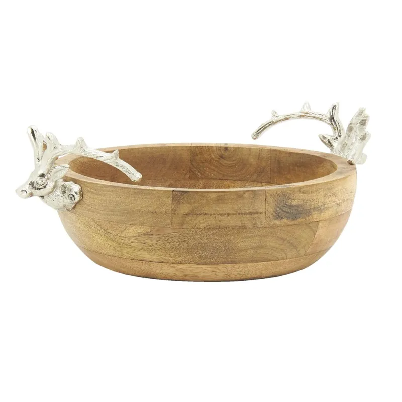 Corbeille en manguier Cerfs