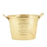 Seau à champagne doré