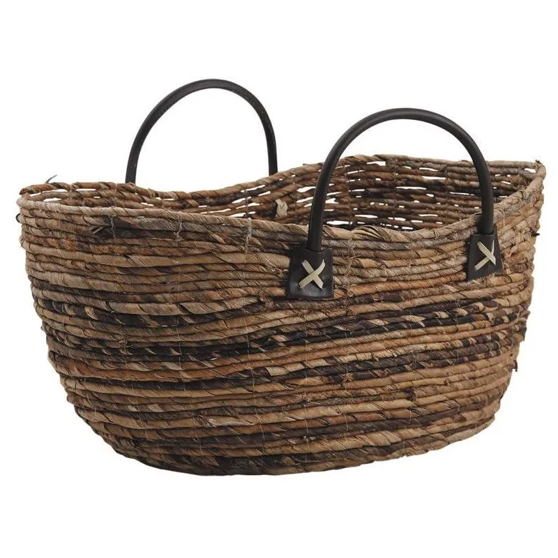 Panière rangement en bananier