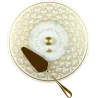 Pelle à tarte en inox doré 22 cm