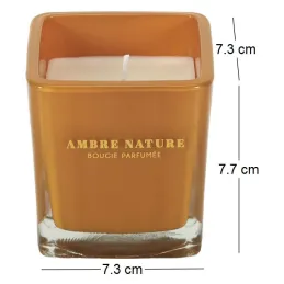 Bougie parfumée carrée Nude 7 cm