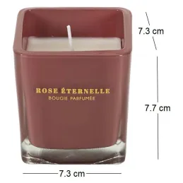 Bougie parfumée carrée Nude 7 cm