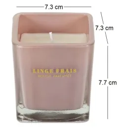 Bougie parfumée carrée Nude 7 cm